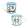 Hello Kitty 陶瓷疊疊杯 400ml (藍情書款)_3