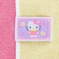 Hello Kitty 棉質吸水浴巾 40x120cm (粉黃素面款)_3
