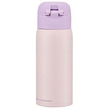 美樂蒂 酷洛米 彈蓋不鏽鋼保溫瓶 350ml (粉紫草莓款)_5