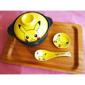寶可夢 皮卡丘 陶瓷湯匙 (黃大臉款)_1