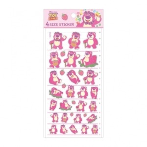 迪士尼 玩具總動員 熊抱哥 透明貼紙組 (多尺寸款)