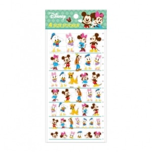 迪士尼 透明貼紙組 (多尺寸款)