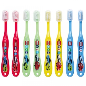 [特價]  TOMICA 兒童牙刷8入組 (紅交通號誌款)