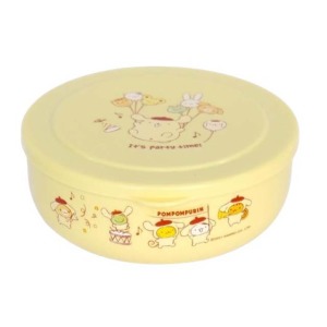 [特價]  布丁狗 兒童不鏽鋼隔熱碗附小湯匙 300ml (黃氣球款)