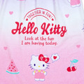 Hello Kitty 兒童抗UV棉質浴裙 70cm (粉紫櫻桃 炎夏企劃)_3