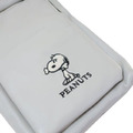 特價 Snoopy 皮質束口斜背包 (灰咬骨頭款)_2
