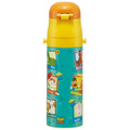 迪士尼 玩具總動員 不鏽鋼直飲保冷水壺附背帶 470ml (Q版遊樂園款)_5