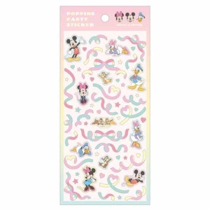 迪士尼 裝飾貼紙組 (粉綠彩帶款)