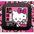 Hello Kitty 30抽附蓋超純水濕紙巾 (粉黑蝴蝶結滿版款)_1