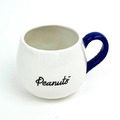 Snoopy 陶瓷單耳馬克杯 260ml (白藍大臉墨鏡款)_2
