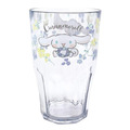 大耳狗 透明塑膠無把杯 380ml (透明花圈款)