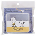 Snoopy 塑膠透明針盒 (黃白坐姿款)_1