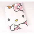 Hello Kitty 棉質浴巾 70x140cm (粉格子氣球款)_2