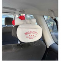 Hello Kitty 車用造型絨毛頭枕收納袋 (大臉款)_2