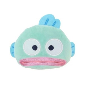 人魚漢頓 絨毛造型口金零錢包 (大臉款)