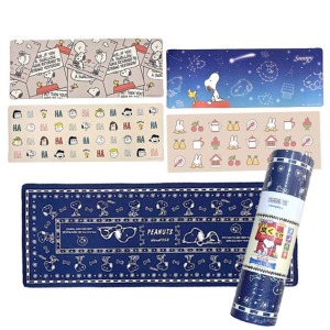 史努比 米飛兔 長方形矽膠地墊 45x120cm