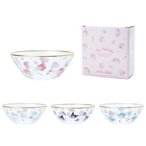 Sanrio 三麗鷗 透明玻璃碗 270ml (夏日氣泡特調)