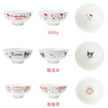 Sanrio 三麗鷗 陶瓷碗 Kitty 美樂蒂 大耳狗 帕恰狗 酷洛米_2