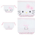 三麗鷗 棉質便當束口袋 Kitty 美樂蒂 酷洛米_1