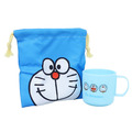 兒童單耳塑膠杯附束口袋 三麗鷗 蠟筆小新_6