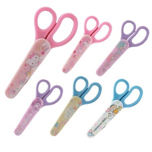 三麗鷗 兒童安全剪刀附蓋 Kitty 美樂蒂 雙子星