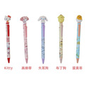 Sanrio 三麗鷗 立體搖頭公仔原子筆 黑色 Kitty 美樂蒂 布丁狗 大耳狗 蛋黃哥_1