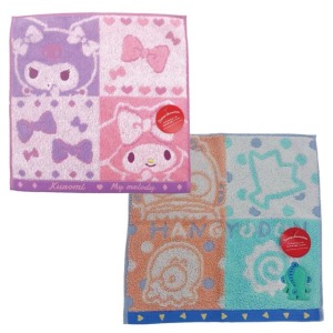 Sanrio 三麗鷗 25x25cm小方巾 美樂蒂 酷洛米 人魚漢頓