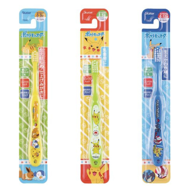 Skater 寶可夢 兒童牙刷單入組
