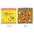 人物滿版毛巾(約34x35cm) 寶可夢 皮卡丘 伊布 卡比獸 TOMICA_1