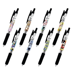 Disney x SARASA 原子筆 0.5mm 黑 米奇 維尼 三眼怪 唐老鴨 小美人魚 長髮公主 奇奇蒂蒂 史迪奇