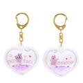 可哀想に 內褲兔 液態透明鑰匙圈 (立體愛心款)_2