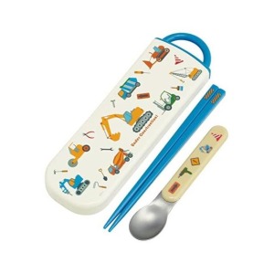 Skater 工程車 日本製 湯筷組附盒