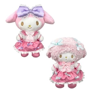 三麗鷗 絨毛玩偶娃娃 (祕密花園) 美樂蒂 Piano