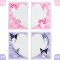 ⭐爆款破千回饋價 三麗鷗 透明心型窗口相片收納套 (偶像應援) Kitty piano 酷洛米_5