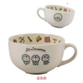 哆啦A夢 陶瓷湯杯 (白底杯緣圖案款)_2