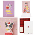 三麗鷗 日本製方型立體聖誕賀卡 (聖誕星願) Kitty 雙子星 美樂蒂 布丁狗_7