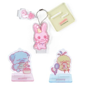 (特價)  三麗鷗 蓬鬆小動物 造型壓克力立牌吊飾 (角色款) 櫻 小太郎 艾麗卡