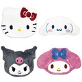 Sanrio 三麗鷗 造型止滑地墊 (絨毛大臉款) Kitty 美樂蒂 酷洛米 大耳狗