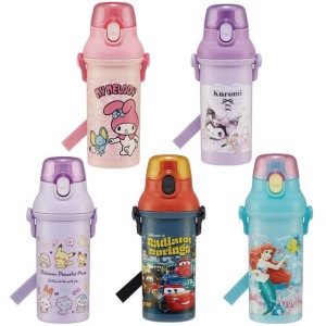 Skater 兒童彈蓋直飲水壺 附背帶 480ml PSB5SANAG 美樂蒂 酷洛米