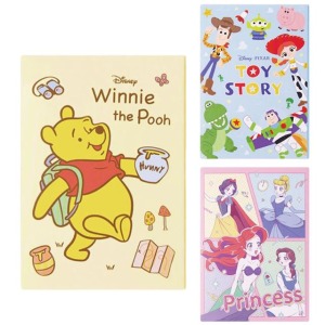 Disney 迪士尼 多摺便條本 維尼 玩具總動員 公主