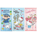棉質大浴巾 70x140cm Hello Kitty 蠟筆小新