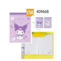 Sanrio 三麗鷗 25K定頁筆記本 (角色款) Kitty 酷洛米_2