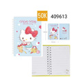 Sanrio 三麗鷗 50K線圈筆記本 (角色款) Kitty 酷洛米_1