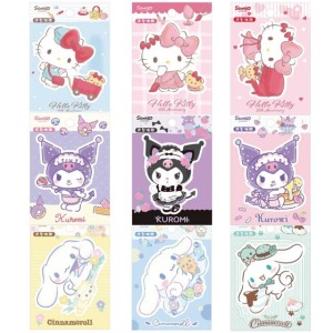 Sanrio 三麗鷗 造型平面磁鐵 (生活款) Kitty 酷洛米 大耳狗