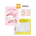 Sanrio 三麗鷗 25K定頁筆記本 (角色款) Kitty 酷洛米_1
