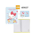 Sanrio 三麗鷗 100K線圈筆記本 (角色款) Kitty 酷洛米_1