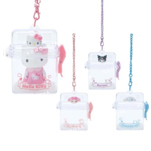 三麗鷗 透明公仔收納吊飾盒 (拍照道具) Kitty 美樂蒂 酷洛米