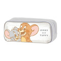 前格透明皮質拉鍊筆袋 史努比 湯姆貓與傑利鼠_2