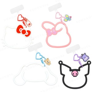 Sanrio 三麗鷗 矽膠造型手機手腕環 (大頭款) Kitty 美樂蒂 大耳狗 酷洛米