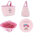 特價 Sanrio 三麗鷗 羊羔毛船型手提便當袋 (帽T款) Kitty 酷洛米 帕恰狗_2
